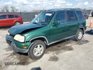 2000 Honda CR-V SE with VIN JHLRD1878YC041704, listed as a Copart auction lot 43440315 with 210,231 mi miles and Salvage Title. Bid and sale history available at carsss.com. Image 1.