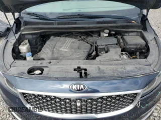 2016 Kia Sedona SX-L with VIN KNDME5C17G6186258, listed as a Copart auction lot 55742885 with 98,487 mi miles and Clean Title. Bid and sale history available at DreamBid. Image 12.