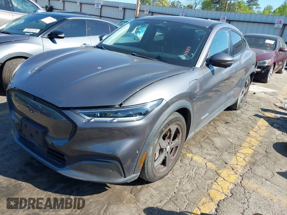 2021 Ford Mustang Mach-E Select with VIN 3FMTK1SS2MMA18591, listed as a IAAI auction lot 42049175 with 32,619 mi miles and . Bid and sale history available at DreamBid. Image 2.