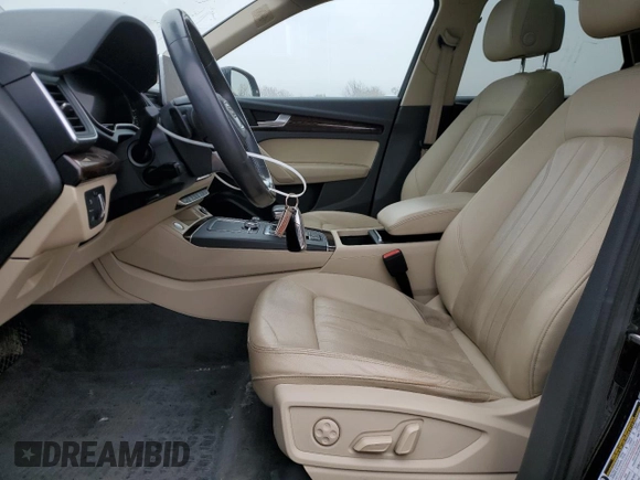 2018 Audi Q5 Premium Plus with VIN WA1BNAFY2J2232872, listed as a Copart auction lot 51054445 with 20,126 mi miles and Salvage title. Bid and sale history available at DreamBid. Image 7.