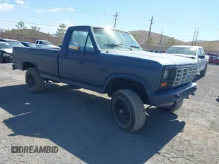 1986 Ford F-250 with VIN 1FTEF26N2GPB19933, listed as a IAAI auction lot 42817094 with 47,698 mi miles and . Bid and sale history available at DreamBid. Image 1.