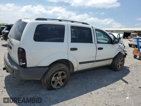 2006 Dodge Durango SXT with VIN 1D4HB38N06F120775, listed as a Copart auction lot 56204195 with 224,030 mi miles and Salvage title. Bid and sale history available at DreamBid. Image 3.