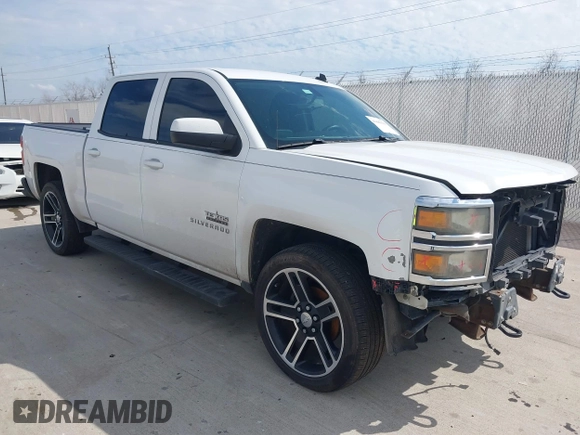 2014 Chevrolet Silverado 1500 LT with VIN 3GCPCREC2EG233362, listed as a IAAI auction lot 41685630 with 229,937 mi miles. Bid and sale history available at carsss.com. Image 1.