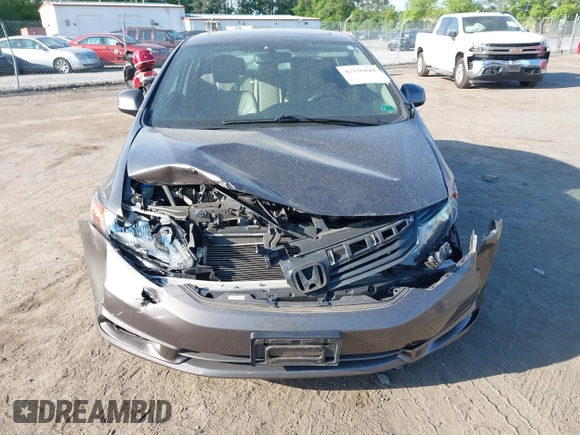 2012 Honda Civic EX-L with VIN 19XFB2F94CE303073, listed as a IAAI auction lot 42136841 with 102,905 mi miles and . Bid and sale history available at DreamBid. Image 12.