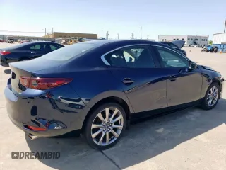 2021 Mazda 3 S with VIN JM1BPAAL4M1321140, listed as a Copart auction lot 52507325 with 53,514 mi miles and Salvage Title. Bid and sale history available at DreamBid. Image 3.