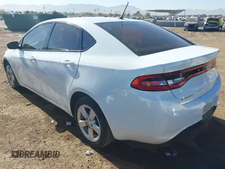 2015 Dodge Dart SXT with VIN 1C3CDFBB5FD405893, listed as a IAAI auction lot 41501242 with 91,888 mi miles. Bid and sale history available at carsss.com. Image 3.