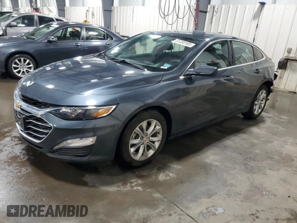 2021 Chevrolet Malibu LT with VIN 1G1ZD5ST6MF003142, listed as a Copart auction lot 51330185 with 82,537 mi miles and Salvage Title. Bid and sale history available at DreamBid. Image 1.