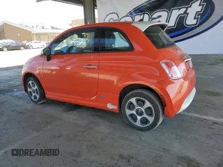 2013 FIAT 500e with VIN 3C3CFFGE7DT751092, listed as a Copart auction lot 54049135 with 66,997 mi miles and Clean Title. Bid and sale history available at carsss.com. Image 2.