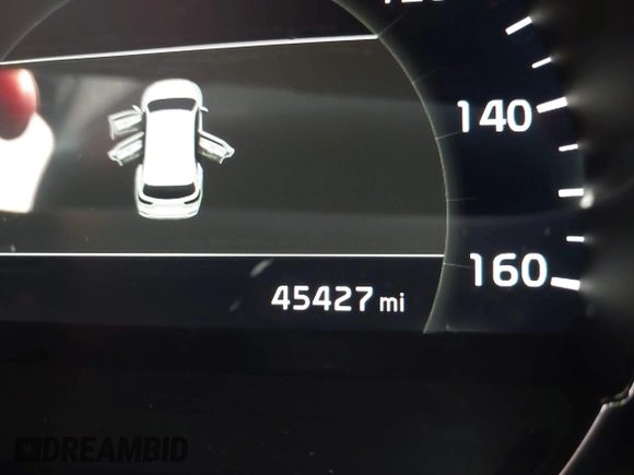 2019 Kia Sorento EX V6 with VIN 5XYPH4A58KG541318, listed as a IAAI auction lot 41021482 with 45,427 mi miles. Bid and sale history available at carsss.com. Image 14.