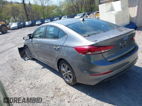 2018 Hyundai Elantra SEL with VIN 5NPD84LF1JH397644, listed as a IAAI auction lot 37551922 with 33,892 mi miles and . Bid and sale history available at DreamBid. Image 3.