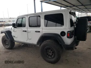 2022 Jeep Wrangler Unlimited Sport S with VIN 1C4HJXDG7NW235385, listed as a Copart auction lot 86088314 with 22,951 mi miles and Salvage Title. Bid and sale history available at carsss.com. Image 2.