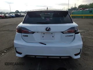 2015 Lexus CT 200h with VIN JTHKD5BH0F2242926, listed as a Copart auction lot 59048395 with 91,656 mi miles and Salvage title. Bid and sale history available at DreamBid. Image 6.