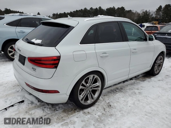 2015 Audi Q3 2.0T Prestige with VIN WA1GFCFS0FR001459, listed as a Copart auction lot 44885925 with 141,928 mi miles and Salvage Title. Bid and sale history available at carsss.com. Image 3.