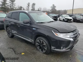 2018 Mitsubishi Outlander PHEV SEL with VIN JA4J24A5XJZ069866, listed as a Copart auction lot 40025634 with 91,476 mi miles. Bid and sale history available at carsss.com. Image 4.