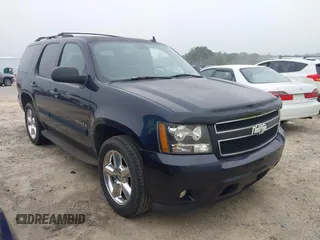 2007 Chevrolet Tahoe LT with VIN 1GNFC13067R417140, listed as a IAAI auction lot 42885810 with 243,470 mi miles and . Bid and sale history available at DreamBid. Image 1.