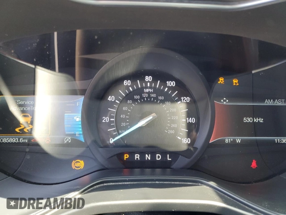 2020 Ford Fusion SE with VIN 3FA6P0HD7LR147679, listed as a Copart auction lot 52535335 with 85,893 mi miles and Salvage Title. Bid and sale history available at carsss.com. Image 9.