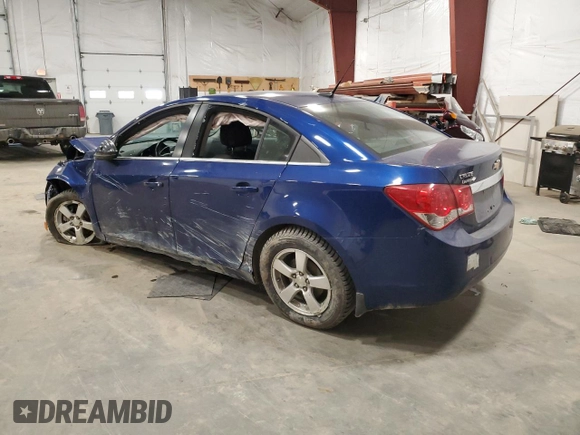 2013 Chevrolet Cruze 1LT with VIN 1G1PC5SB2D7278356, listed as a Copart auction lot 51982895 with 46,360 mi miles and Salvage Title. Bid and sale history available at carsss.com. Image 2.