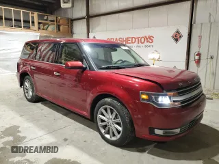 2018 Ford Flex Limited with VIN 2FMGK5D84JBA07194, listed as a Copart auction lot 85785504 with 88,763 mi miles and Salvage Title. Bid and sale history available at carsss.com. Image 4.