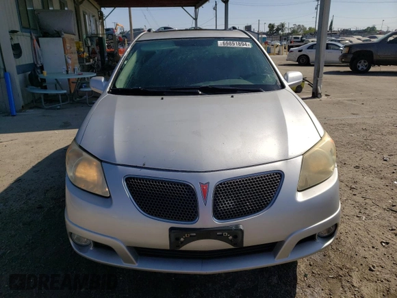 2005 Pontiac Vibe with VIN 5Y2SL63835Z429110, listed as a Copart auction lot 69891894 with 164,857 mi miles and Clean Title. Bid and sale history available at carsss.com. Image 5.