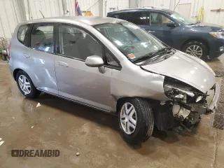 2008 Honda Fit with VIN JHMGD37478S039275, listed as a Copart auction lot 50635475 with 180,719 mi miles and Salvage Title. Bid and sale history available at carsss.com. Image 4.