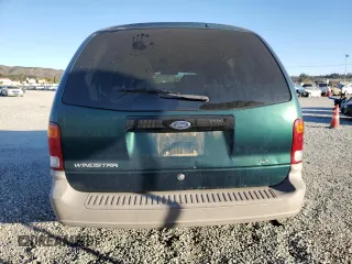 2001 Ford Windstar LX with VIN 2FMZA50401BB38265, listed as a Copart auction lot 47101675 with 229,486 mi miles and Salvage Title. Bid and sale history available at carsss.com. Image 6.