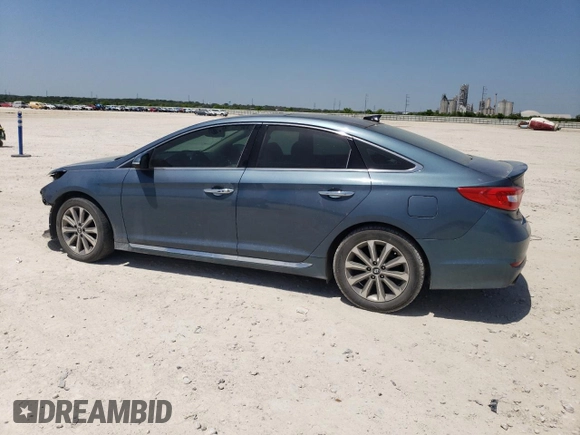 2016 Hyundai Sonata Sport with VIN 5NPE34AF4GH317266, listed as a Copart auction lot 52629985 with 128,672 mi miles and Salvage Title. Bid and sale history available at DreamBid. Image 2.
