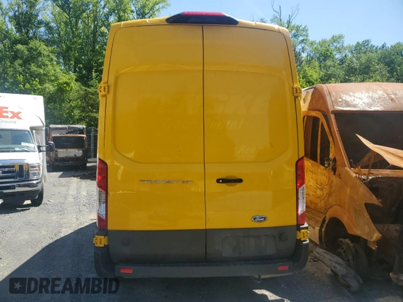 2023 Ford Transit Cargo with VIN 1FTBR1X87PKA73817, listed as a Copart auction lot 60380665 with 40,487 mi miles and Salvage title. Bid and sale history available at DreamBid. Image 6.