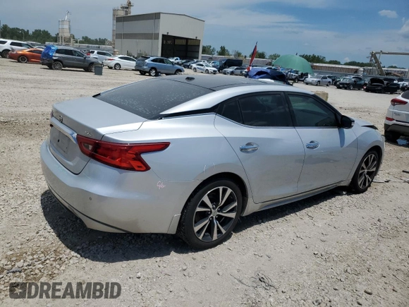 2017 Nissan Maxima SV with VIN 1N4AA6AP7HC449045, listed as a Copart auction lot 60692014 with 126,606 mi miles and Salvage Title. Bid and sale history available at DreamBid. Image 3.