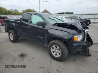 2019 GMC Canyon 4WD Elevation Standard with VIN 1GTH6BEN1K1297343, listed as a Copart auction lot 72567424 with 0 mi miles and Salvage Title. Bid and sale history available at carsss.com. Image 4.