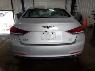 2017 Genesis G80 3.8L z VIN KMHGN4JE3HU191673, wystawiony jako Copart lot #61449175 z przebiegiem 105 267 mil mil oraz Czysty tytuł • Clean title. Historia ofert i sprzedaży dostępna na DreamBid. Obrazek 6.