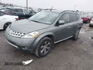 2006 Nissan Murano SL with VIN JN8AZ08W06W522298, listed as a IAAI auction lot 41149684 with 123,911 mi miles and . Bid and sale history available at DreamBid. Image 2.