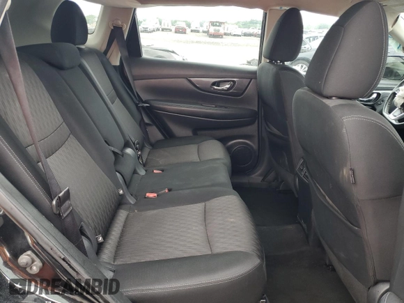 2017 Nissan Rogue SV with VIN KNMAT2MT5HP521410, listed as a Copart auction lot 56357785 with 150,734 mi miles and Salvage title. Bid and sale history available at DreamBid. Image 11.
