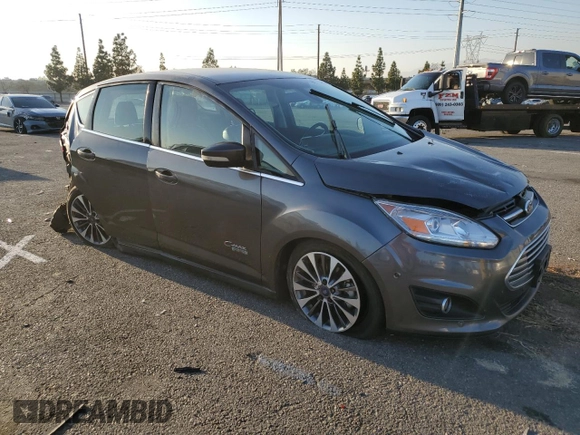 2017 Ford C-Max Energi Titanium with VIN 1FADP5FU2HL113484, listed as a Copart auction lot 80453973 with 323,914 mi miles. Bid and sale history available at carsss.com. Image 4.