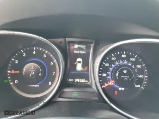 2013 Hyundai Santa Fe 2.0T Sport with VIN 5XYZUDLA0DG095800, listed as a Copart auction lot 51801535 with 198,180 mi miles and Salvage Title. Bid and sale history available at carsss.com. Image 9.