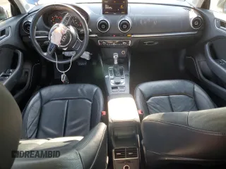 2015 Audi A3 with VIN WAUHJGFF4F1027836, listed as a Copart auction lot 74572223 with 70,508 mi miles and Salvage title. Bid and sale history available at DreamBid. Image 8.