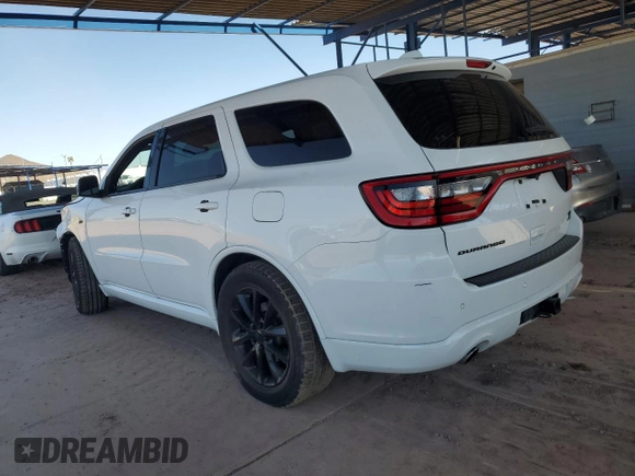 2018 Dodge Durango R/T with VIN 1C4SDHCT6JC205534, listed as a Copart auction lot 48464025 with 110,299 mi miles and Salvage title. Bid and sale history available at DreamBid. Image 2.