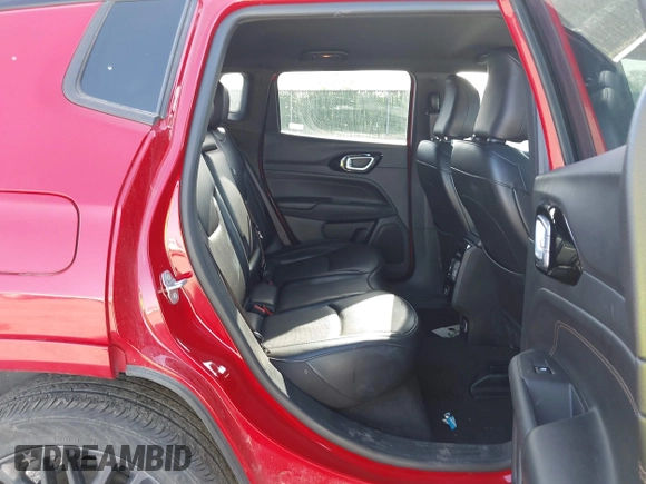 2023 Jeep Compass Limited with VIN 3C4NJDCN1PT543677, listed as a IAAI auction lot 41970030 with 35,524 mi miles and . Bid and sale history available at carsss.com. Image 8.