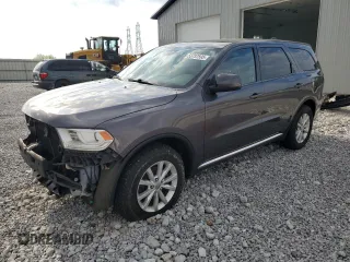2014 Dodge Durango SXT z VIN 1C4RDJAG2EC345114, wystawiony jako Copart lot #53737595 z przebiegiem 81 444 mil mil oraz Szkoda całkowita • Salvage title. Historia ofert i sprzedaży dostępna na DreamBid. Obrazek 1.