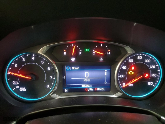 2021 Chevrolet Equinox LT with VIN 2GNAXUEV8M6136957, listed as a Copart auction lot 78834274 with 40,993 mi miles and Non Repairable. Bid and sale history available at carsss.com. Image 9.
