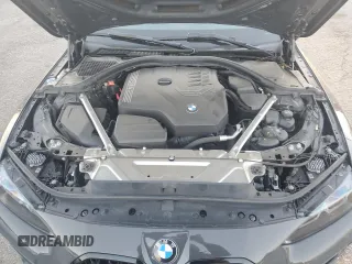 2023 BMW 4 Series 430i with VIN WBA63AV04PFN34378, listed as a Copart auction lot 41647305 with 33,416 mi miles and Salvage title. Bid and sale history available at DreamBid. Image 12.