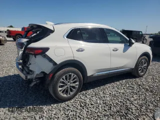 2023 Buick Envision Preferred with VIN LRBAZLR45PD014060, listed as a Copart auction lot 49385075 with 22,054 mi miles and Salvage Title. Bid and sale history available at carsss.com. Image 3.