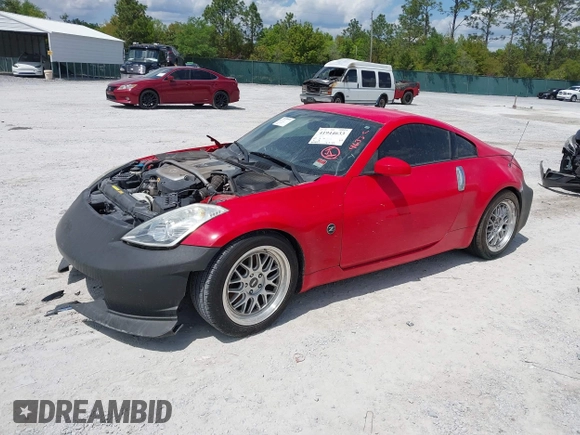 2008 Nissan 350Z z VIN JN1BZ34D08M701481, wystawiony jako IAAI lot #41944633 z przebiegiem 80 834 mil mil oraz . Historia ofert i sprzedaży dostępna na DreamBid. Obrazek 2.