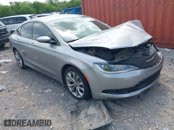 2015 Chrysler 200 S z VIN 1C3CCCBB5FN591009, wystawiony jako IAAI lot #42092195 z przebiegiem 75 943 mil mil oraz . Historia ofert i sprzedaży dostępna na DreamBid. Obrazek 1.