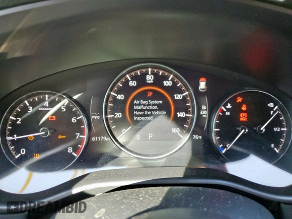 2023 Mazda CX-50 S Premium Plus with VIN 7MMVABEM3PN131818, listed as a Copart auction lot 57358595 with 61,179 mi miles and Clean title. Bid and sale history available at DreamBid. Image 9.