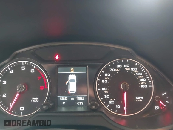 2016 Audi Q5 Premium Plus with VIN WA1L2AFP0GA060313, listed as a IAAI auction lot 42518296 with 54,842 mi miles and . Bid and sale history available at DreamBid. Image 7.