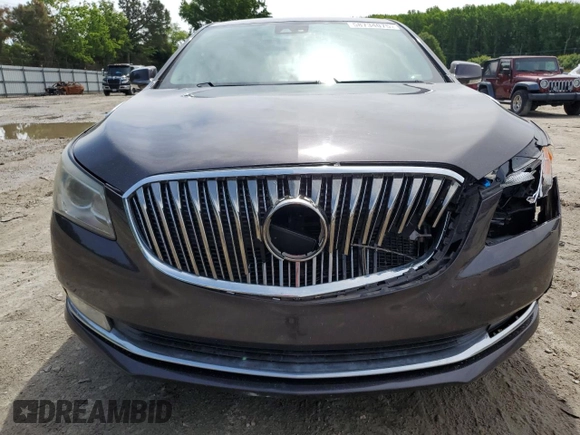 2014 Buick LaCrosse Premium II with VIN 1G4GF5G3XEF129714, listed as a Copart auction lot 58734075 with 140,024 mi miles and Salvage title. Bid and sale history available at DreamBid. Image 5.