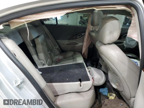 2013 Buick LaCrosse Leather с VIN 1G4GC5E36DF298946, выставлен на аукционе Copart как лот 57859015 с пробегом Не указан миль и На запчасти • Non repairable. История ставок и продаж доступна на DreamBid. Изображение 10.