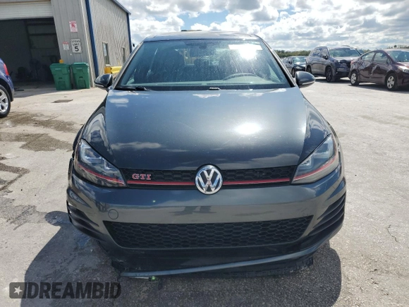 2016 Volkswagen Golf GTI SE w/Performance Pkg with VIN 3VW547AU0GM014926, listed as a Copart auction lot 46799635 with 63,776 mi miles and Salvage Title. Bid and sale history available at carsss.com. Image 5.