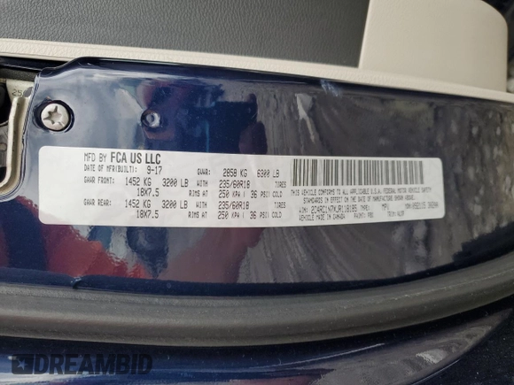 2018 Chrysler Pacifica Hybrid Limited с VIN 2C4RC1N7XJR118185, выставлен на аукционе Copart как лот 55585985 с пробегом 95 202 миль миль и Списание • Salvage title. История ставок и продаж доступна на DreamBid. Изображение 13.