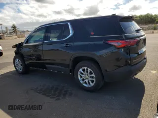 2022 Chevrolet Traverse LS with VIN 1GNEVFKWXNJ143297, listed as a Copart auction lot 57889574 with 16,363 mi miles and Clean Title. Bid and sale history available at carsss.com. Image 2.